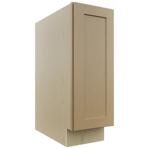 Fabuwood Galaxy Natural Oak B12FD Base Full Door Cabinet, Front View