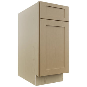 Fabuwood Galaxy Natural Oak B15 Base Standard Cabinet, Front View