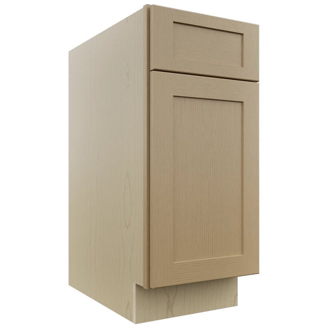 Fabuwood Galaxy Natural Oak B15 Base Standard Cabinet, Front View