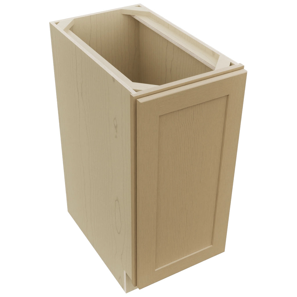 Fabuwood Galaxy Natural Oak B15FD Base Full Door Cabinet, Top View