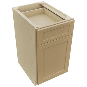 Fabuwood Galaxy Natural Oak B18 Base Standard Cabinet, Top View