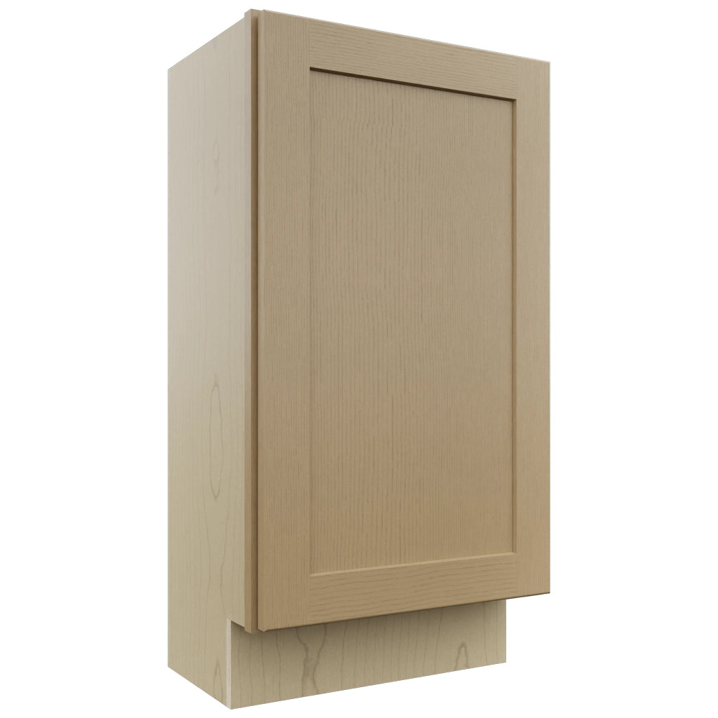 Fabuwood Galaxy Natural Oak B18FD-12D Base Full Door Cabinet, Front View