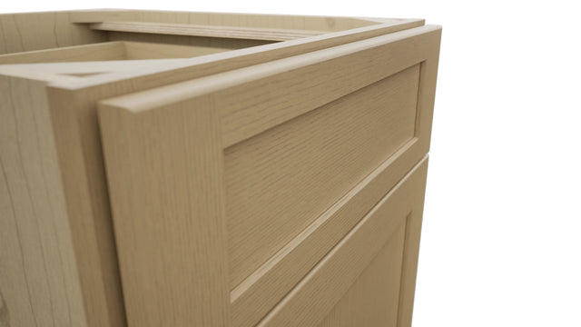 Fabuwood Galaxy Natural Oak B21 Base Standard Cabinet, Detail View