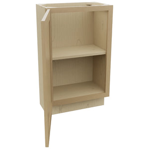 Fabuwood Galaxy Natural Oak B21FD-12D Base Full Door Cabinet, Open View