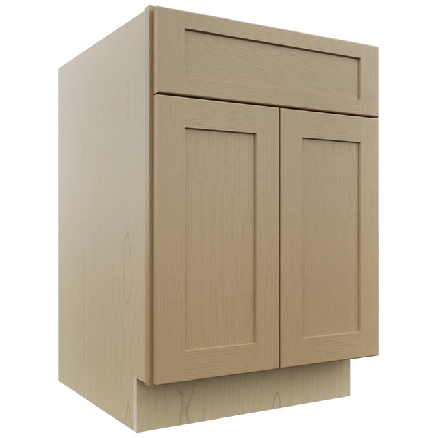 Fabuwood Galaxy Natural Oak B24 Base Standard Cabinet, Front View