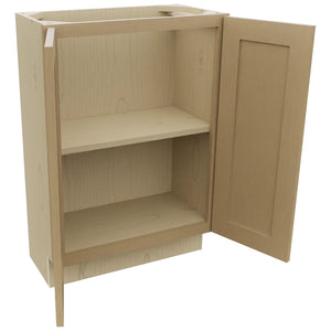 Fabuwood Galaxy Natural Oak B24FD-12D Base Full Door Cabinet, Open View