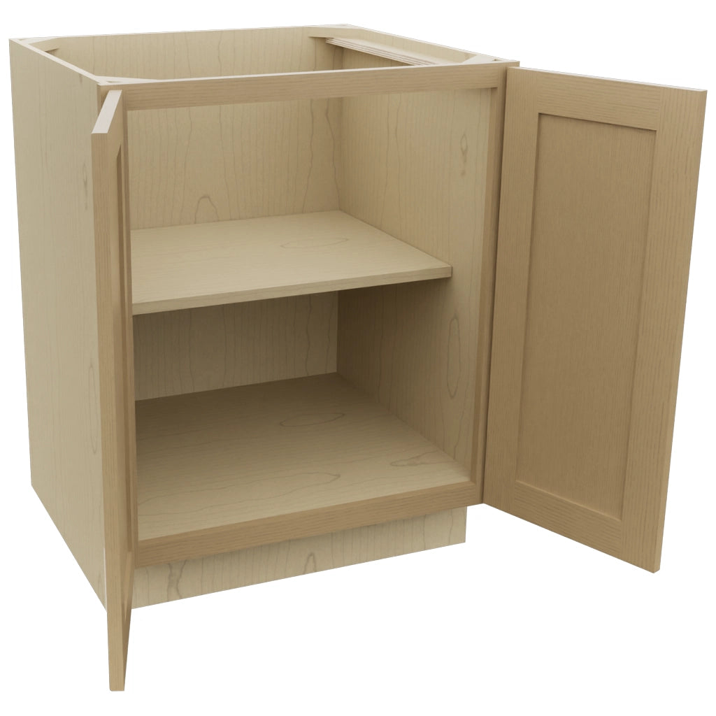 Fabuwood Galaxy Natural Oak B27FD Base Full Door Cabinet, Open View