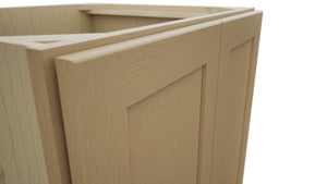 Fabuwood Galaxy Natural Oak B27FD Base Full Door Cabinet, Detail View