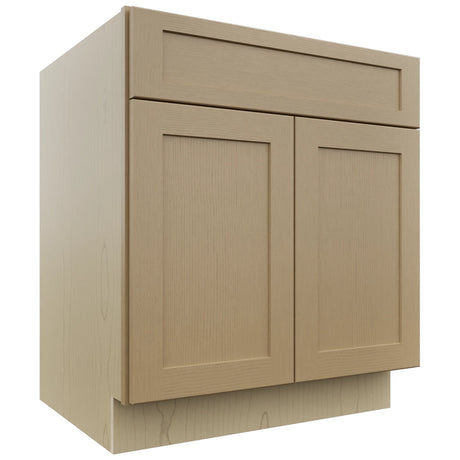 Fabuwood Galaxy Natural Oak B30 Base Standard Cabinet, Front View