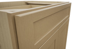 Fabuwood Galaxy Natural Oak B30 Base Standard Cabinet, Detail View