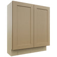 Fabuwood Galaxy Natural Oak B30FD-12D Base Full Door Cabinet, Front View