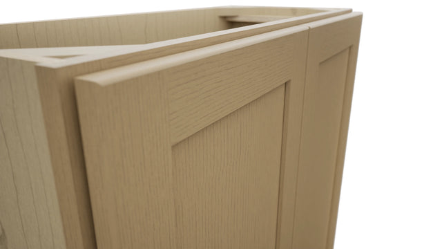 Fabuwood Galaxy Natural Oak B30FD-12D Base Full Door Cabinet, Detail View