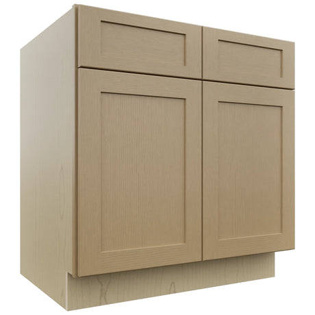 Fabuwood Galaxy Natural Oak B33 Base Standard Cabinet, Front View