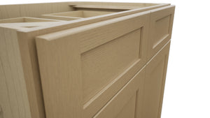Fabuwood Galaxy Natural Oak B33 Base Standard Cabinet, Detail View