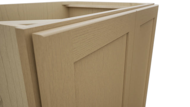 Fabuwood Galaxy Natural Oak B33FD Base Full Door Cabinet, Detail View