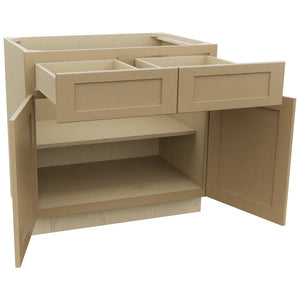Fabuwood Galaxy Natural Oak B36 Base Standard Cabinet, Open View