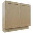 Fabuwood Galaxy Natural Oak B36FD-12D Base Full Door Cabinet, Front View