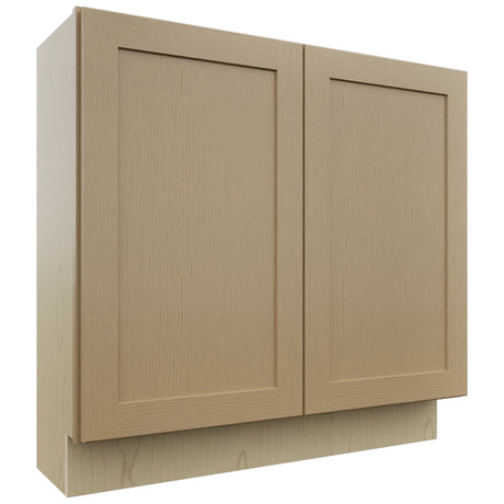 Fabuwood Galaxy Natural Oak B36FD-12D Base Full Door Cabinet, Front View