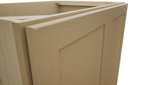 Fabuwood Galaxy Natural Oak B36FD Base Full Door Cabinet, Detail View