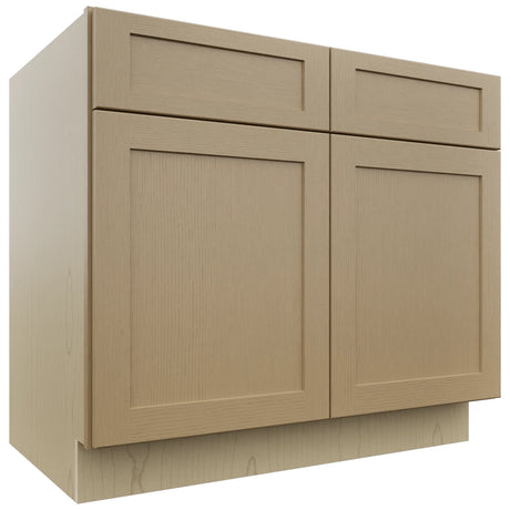 Fabuwood Galaxy Natural Oak B39 Base Standard Cabinet, Front View