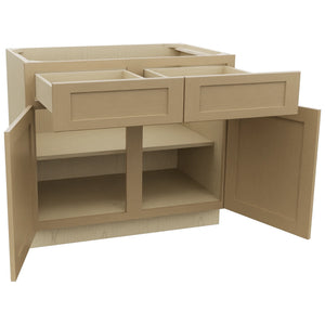 Fabuwood Galaxy Natural Oak B39 Base Standard Cabinet, Open View