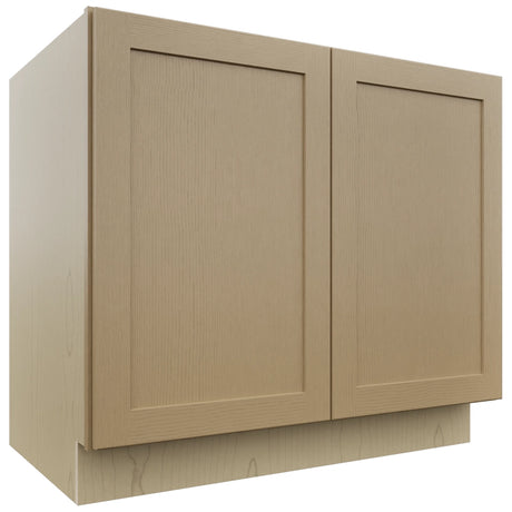 Fabuwood Galaxy Natural Oak B39FD Base Full Door Cabinet, Front View