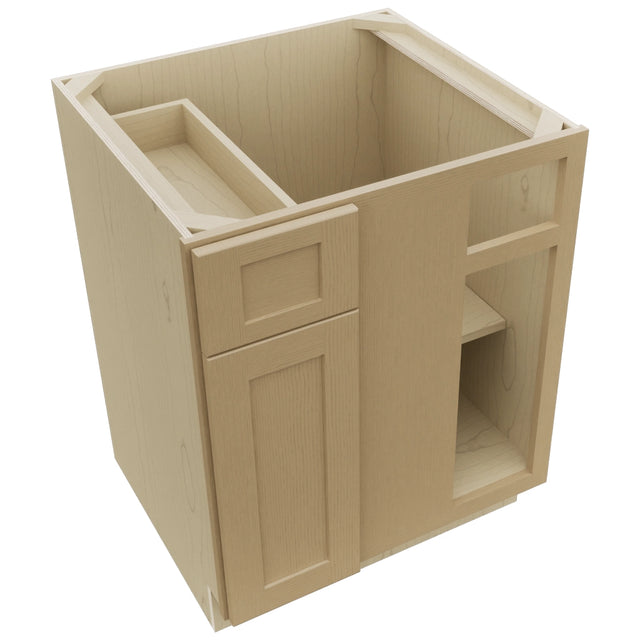 Fabuwood Galaxy Natural Oak BLB36/39 Base Corner Blind Cabinet, Top View