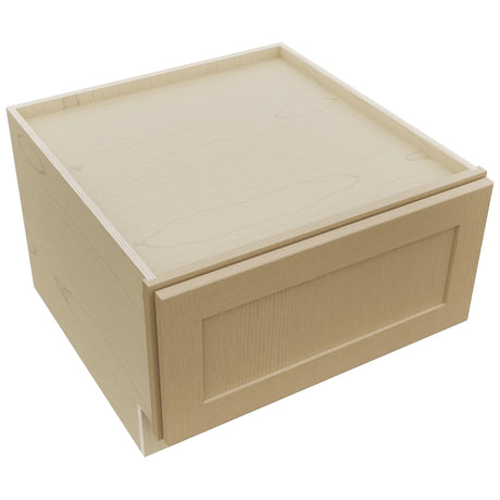 Fabuwood Galaxy Natural Oak DBS24 Base Bench Seat Cabinet, Top View