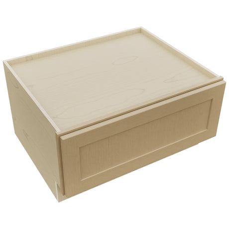 Fabuwood Galaxy Natural Oak DBS30 Base Bench Seat Cabinet, Top View