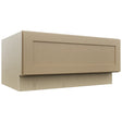 Fabuwood Galaxy Natural Oak DBS36 Base Bench Seat Cabinet, Front View