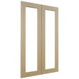 Fabuwood Galaxy Natural Oak DS DFG2439 Wall Prepped Door, Front View