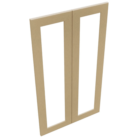 Fabuwood Galaxy Natural Oak DS DFG2442 Wall Prepped Door, Top View