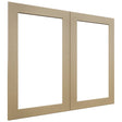 Fabuwood Galaxy Natural Oak DS DFG3630 Wall Prepped Door, Front View