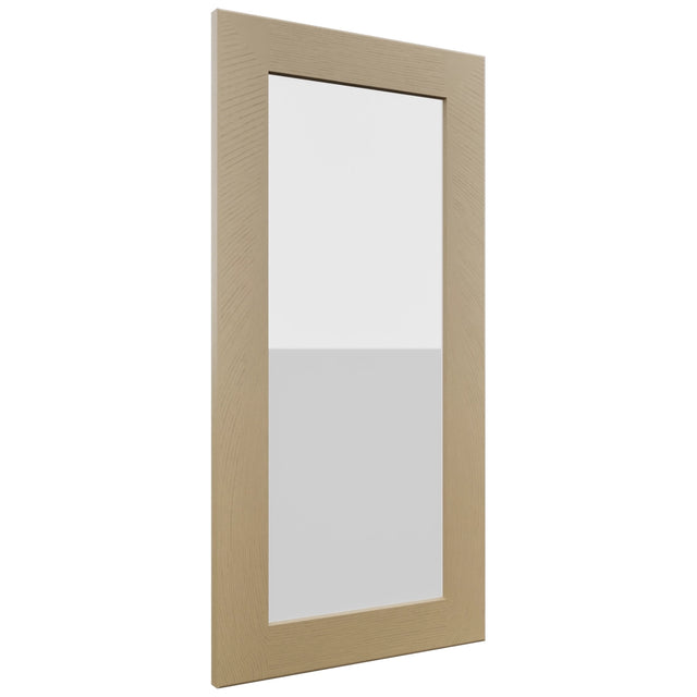 Fabuwood Galaxy Natural Oak DS GDW1530 Wall Glass Door, Front View