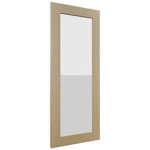 Fabuwood Galaxy Natural Oak DS GDW1536 Wall Glass Door, Front View