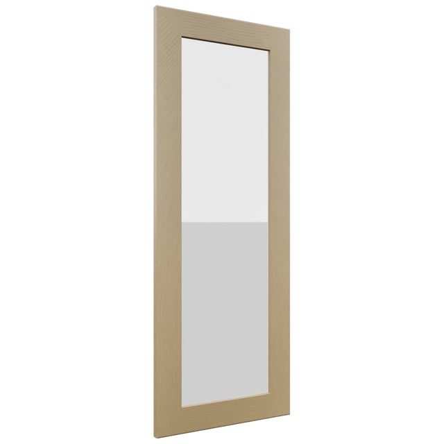 Fabuwood Galaxy Natural Oak DS GDW1539 Wall Glass Door, Front View