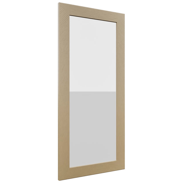 Fabuwood Galaxy Natural Oak DS GDW1839 Wall Glass Door, Front View