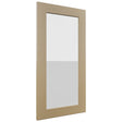 Fabuwood Galaxy Natural Oak DS GDWDC2430 Wall Glass Door, Front View