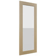 Fabuwood Galaxy Natural Oak DS GDWDC2439 Wall Glass Door, Front View