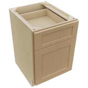 Fabuwood Galaxy Natural Oak FD18 Vanity Desk, Top View