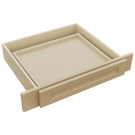 Fabuwood Galaxy Natural Oak KD30 Vanity Desk, Top View