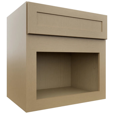 Fabuwood Galaxy Natural Oak MC303021 Wall Microwave Cabinet, Front View