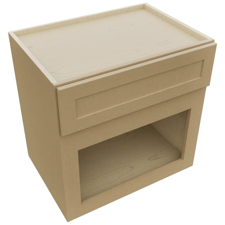Fabuwood Galaxy Natural Oak MC303021 Wall Microwave Cabinet, Top View