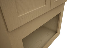 Fabuwood Galaxy Natural Oak MC303621 Wall Microwave Cabinet, Detail View