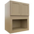 Fabuwood Galaxy Natural Oak MC303921 Wall Microwave Cabinet, Front View