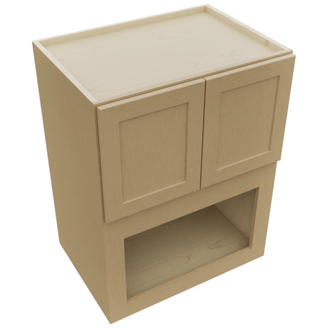Fabuwood Galaxy Natural Oak MC303921 Wall Microwave Cabinet, Top View