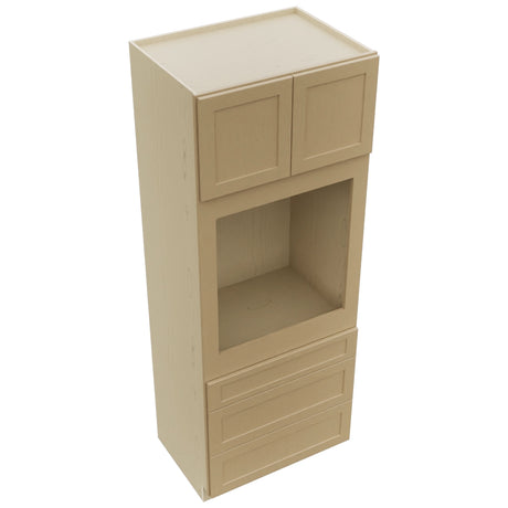Fabuwood Galaxy Natural Oak OC3390S Tall Oven Cabinet Single, Top View