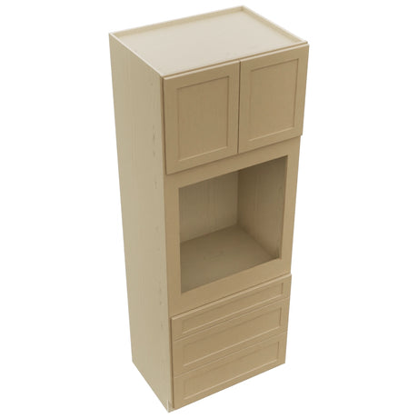 Fabuwood Galaxy Natural Oak OC3393S Tall Oven Cabinet Single, Top View