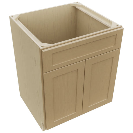 Fabuwood Galaxy Natural Oak SB27 Base Sink Cabinet, Top View