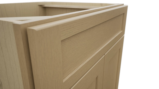 Fabuwood Galaxy Natural Oak SB27 Base Sink Cabinet, Detail View
